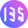 135 AI排版 logo